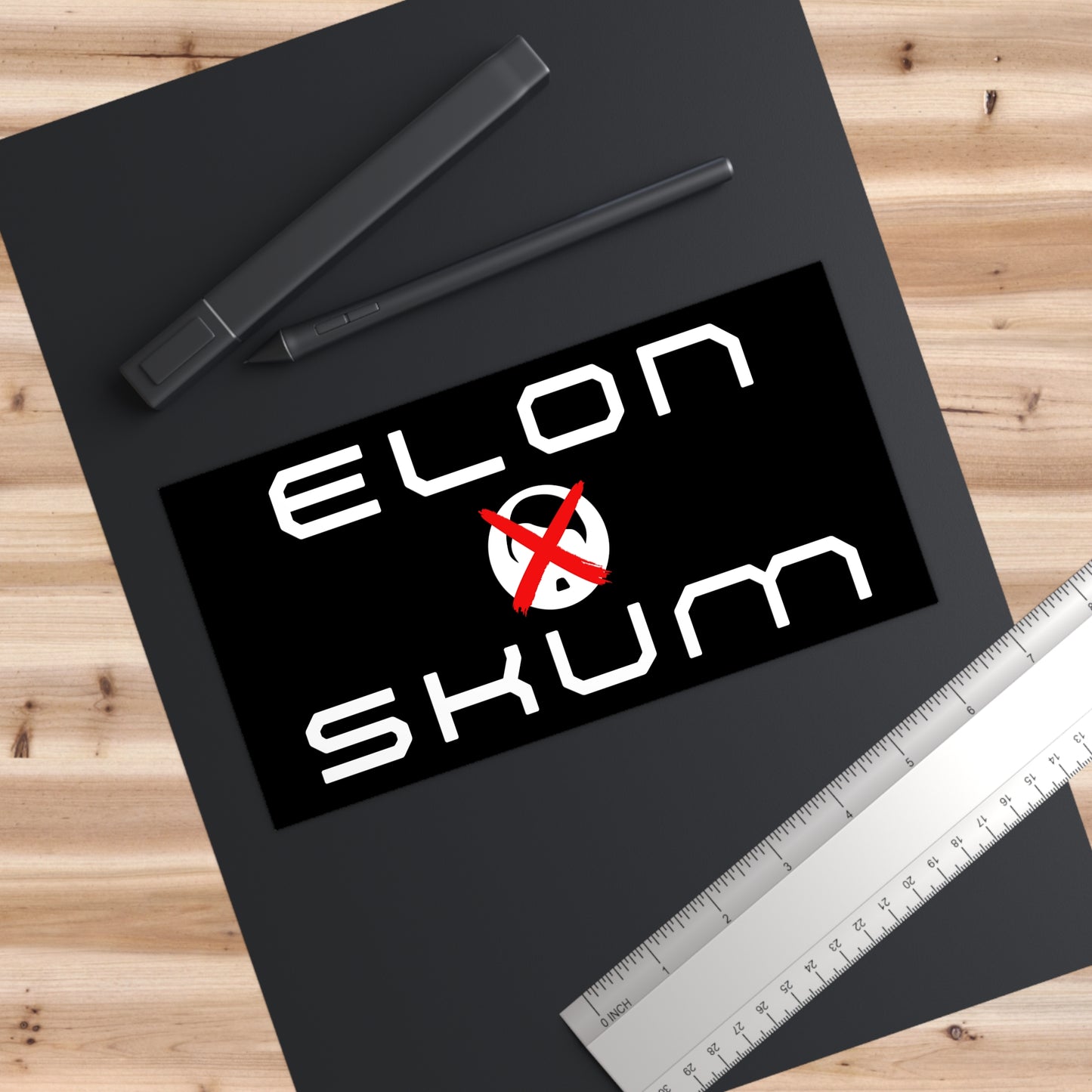 Elon Skum ~  Bumper Sticker